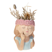 Set 2 Vasi Testa Fatina Ø 11x H 16 cm