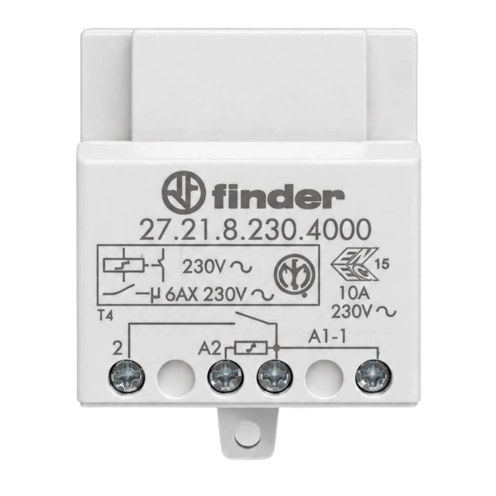 Relè ad impulsi unipolare 10a 230v ac finder serie 27
