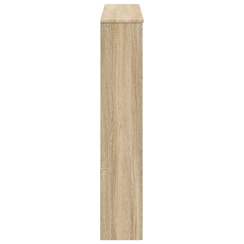 Cornice per camino Rovere Sonoma 102 x 20 x 102 cm 8006635