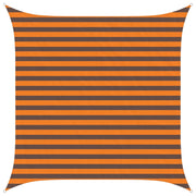 Vela Parasole | Telo Ombra | Vela da ombra solare Arancione e Marrone 2,5 x 2,5 m