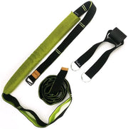 Cintura di yoga per allenamento - Cinturino di stretching - Balanciere - Flessibile cintura di fitness - Materiale Polyester/Katoen - Capacità di carico aumentata