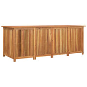 Cassapanca da giardino/box 200 x 80 x 75 cm legno massello di acacia 02_0013020