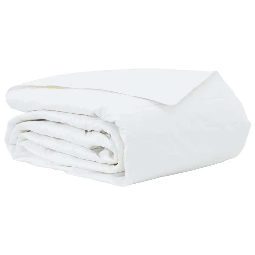 vidaXL Quilt e Piumini Bianco 240 x 260 cm Piume