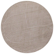 Tappeti per area | Tappeti a zone Rotondo PALMERAS Beige ? 200 CM Poliestere