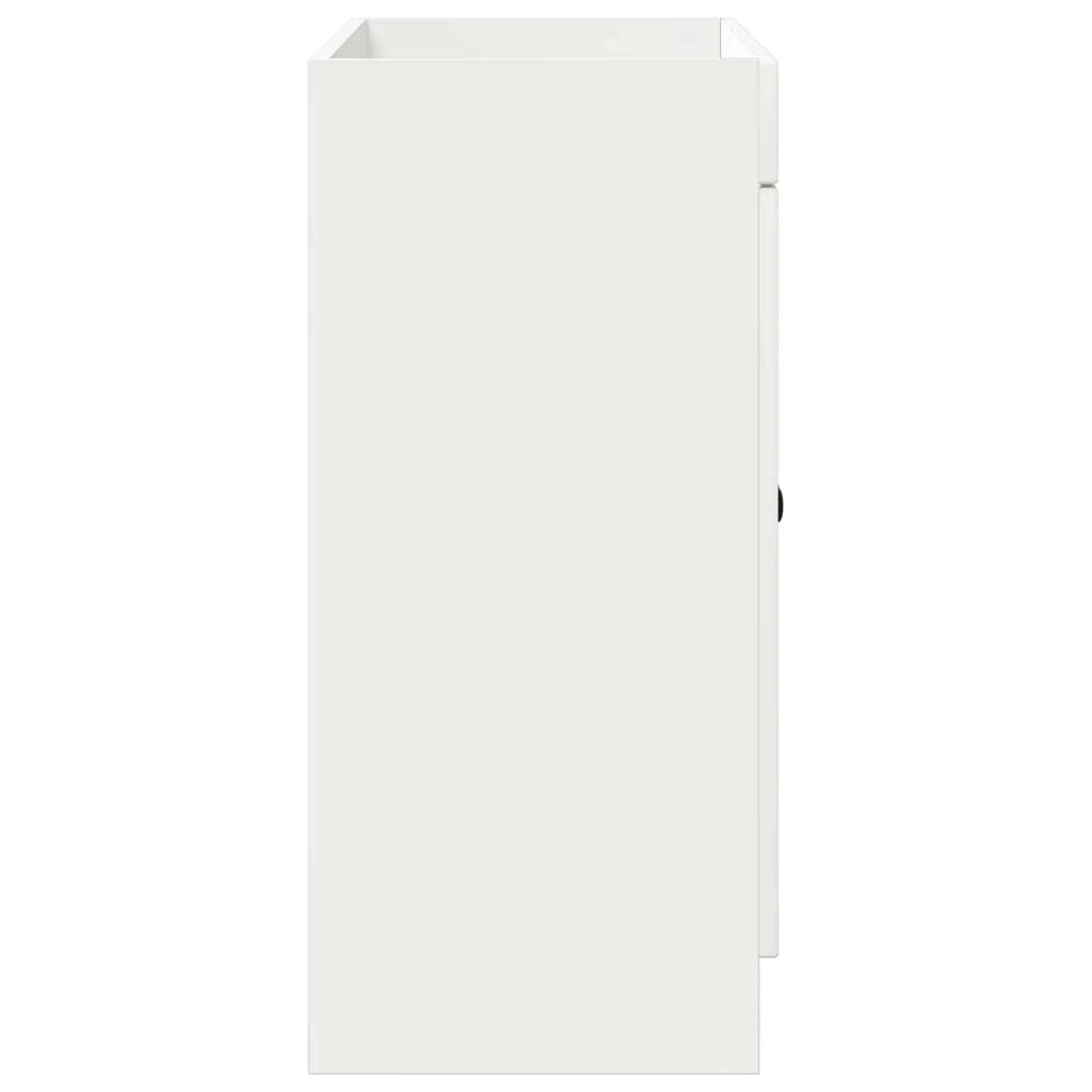 Mobiletto da bagno sotto il lavello Bianco Lucido 890078