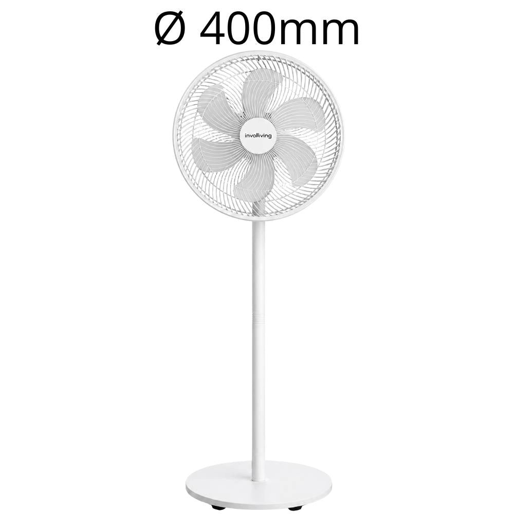 Ventilatore a piantana slim da 40 cm 45w con tre velocità