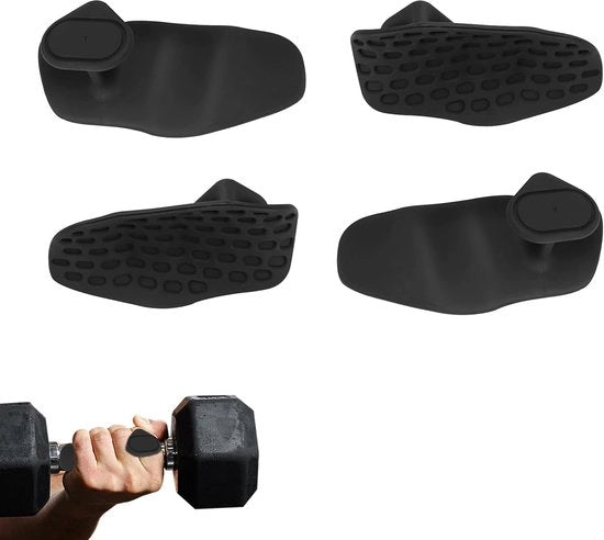 Set di 4 manubri per sollevamento pesi - manubri antiscivolo per fitness - universale per allenamento