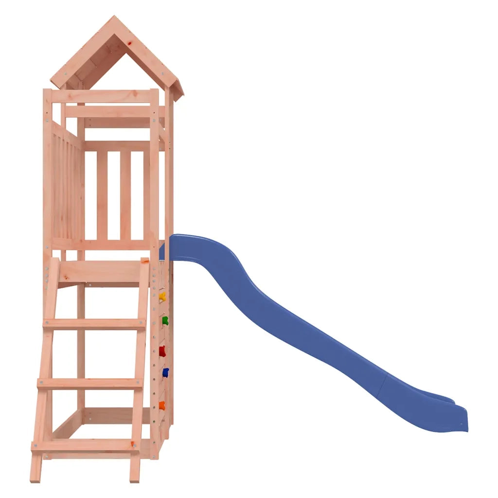 Set da Gioco da Esterno in Legno Massello di Douglas
