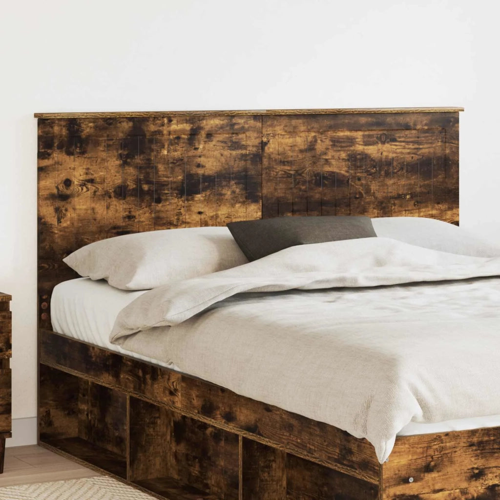 Testiera | Testata con Testiera | Testata Rovere fum¨¦ 150 cm Legno multistrato