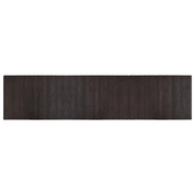 Tappeto del soggiorno | Tappeto Rettangolare Marrone Scuro 70x300 cm in Bamb¨´