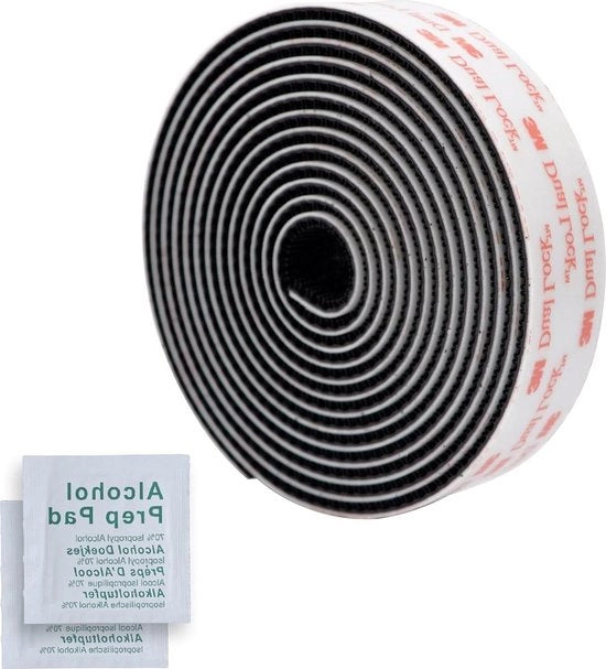Nastro Adesivo Doppio Incollaggio Extra Resistente Per Forme Sottili e Idrorepellente Senza Residuo (25 mm x 4 m)