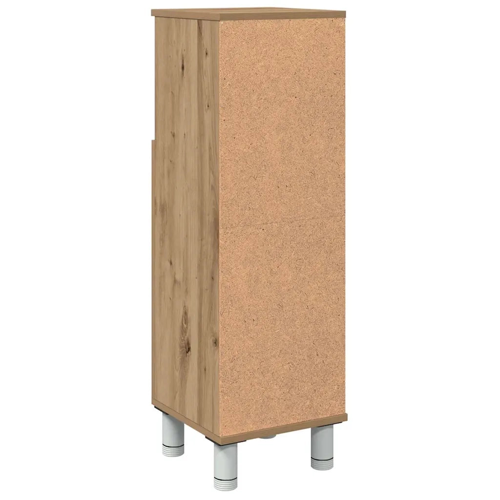 Armadietto Bagno | Armadio da bagno Artigianale 30x30x95 cm in Legno Multistrato