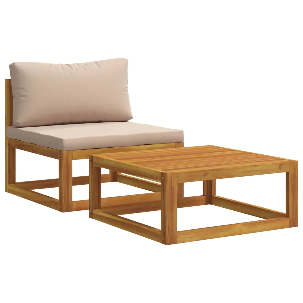 2 pz Set divano componibile con cuscini 42028302