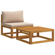2 pz Set divano componibile con cuscini 42028302