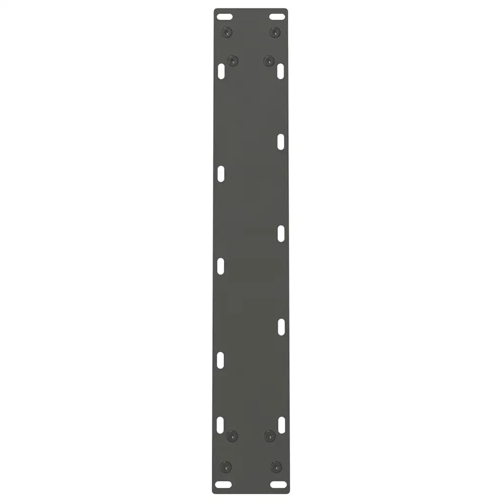 Gambe per tavolo da pranzo antracite 2 pz | Piede del tavolo 50x(72-73) cm in acciaio