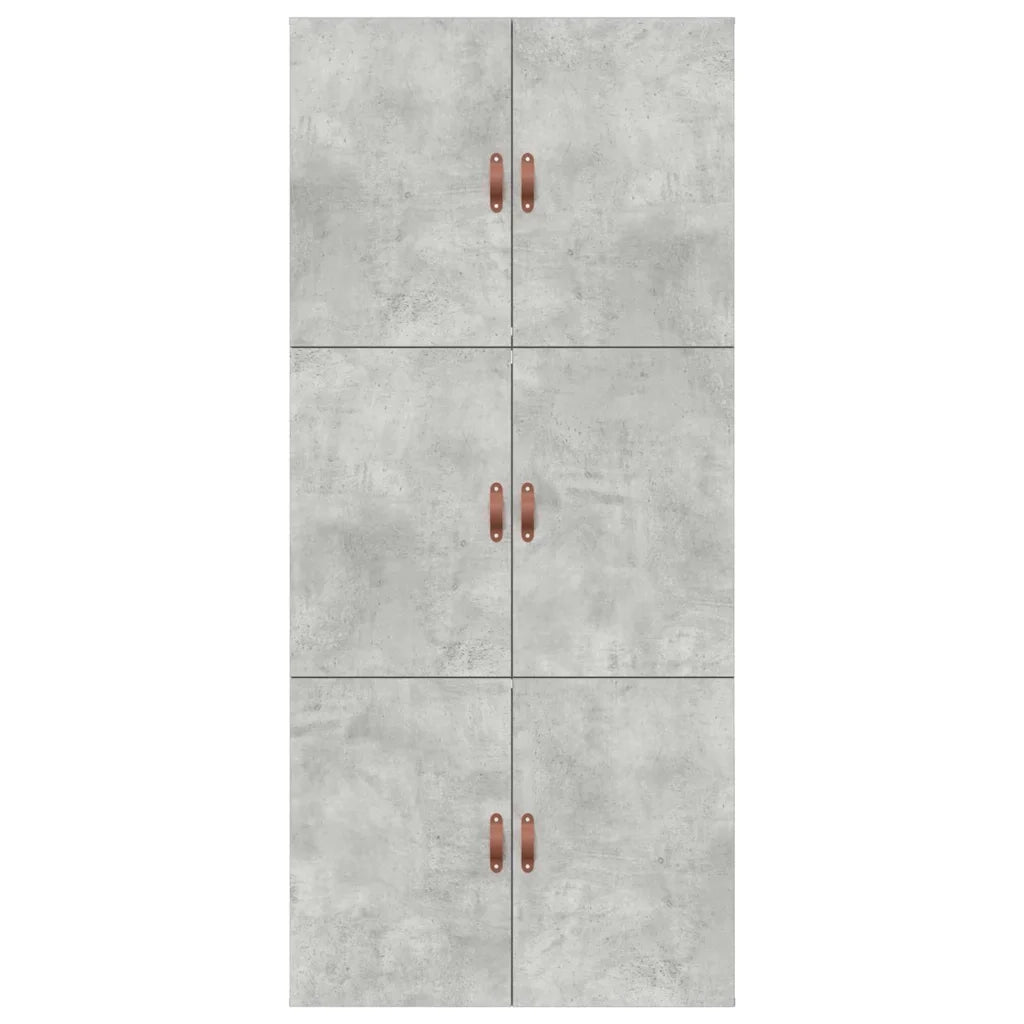 Struttura letto con contenitore Grigio cemento 100 x 200 cm 3335352