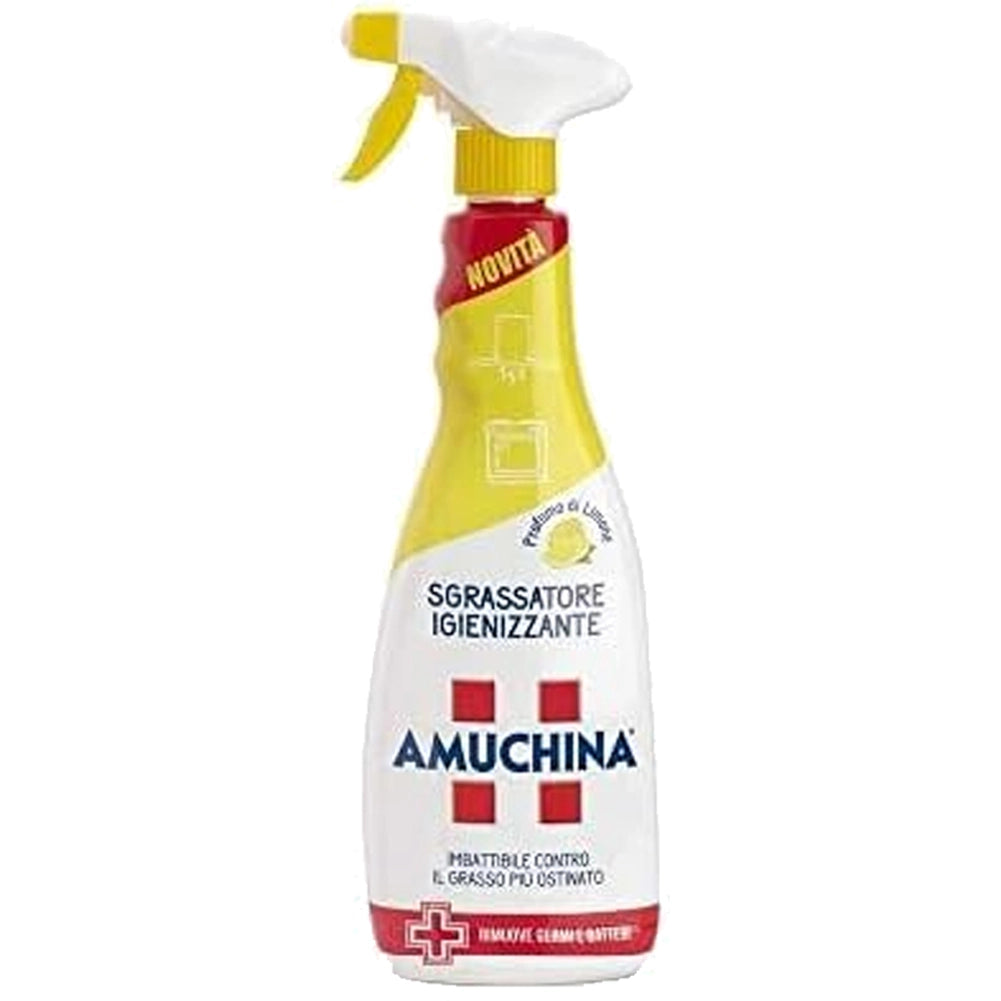 Set 6 Amuchina Sgrassatore Igienizzante Spry 1 x 750 ml Profumo di Limone