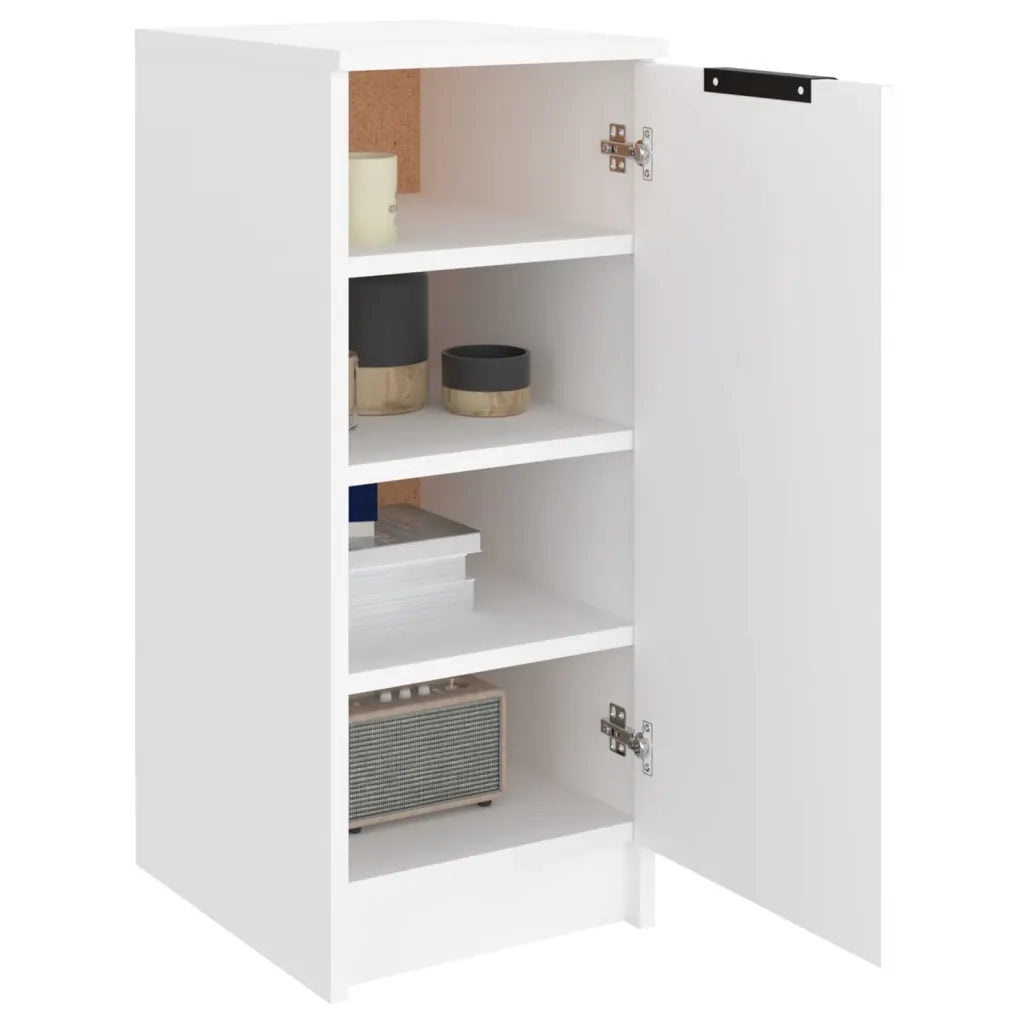 Scarpiera Bianca 30x35x70 cm in Legno Multistrato 811412