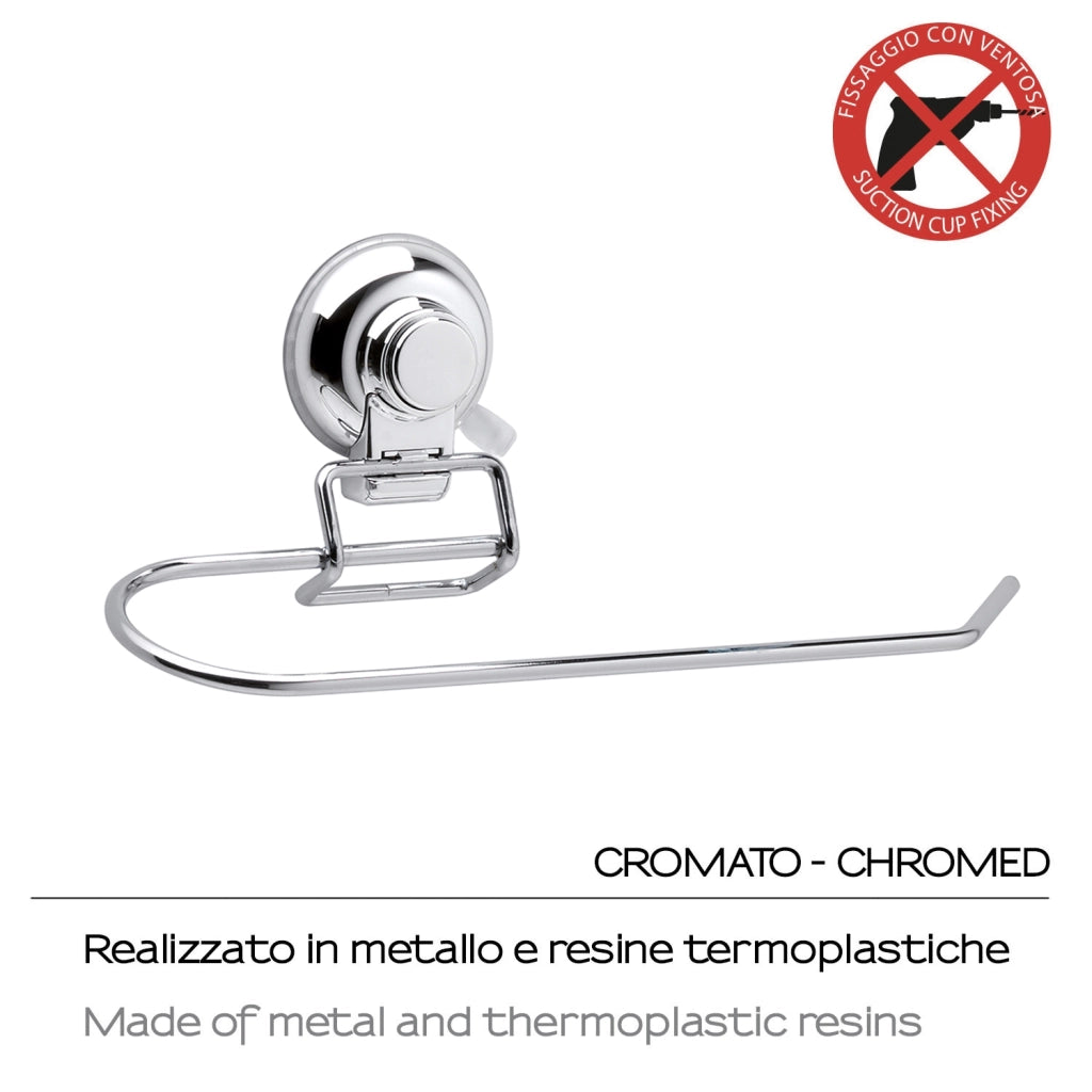 PORTASALVIETTE HOT VENTOSA 30CM CROMO.