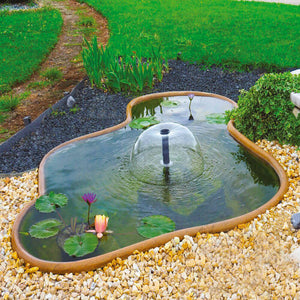 Laghetto Artificiale Roccia da Giardino 238x163x50 cm 900 Litri