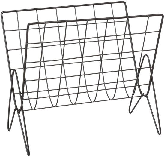 Scatola di stoccaggio metallica - versatile e stile - 1 pezzo - L. 35,5 x D. 18,5 x H. 31,5 cm
