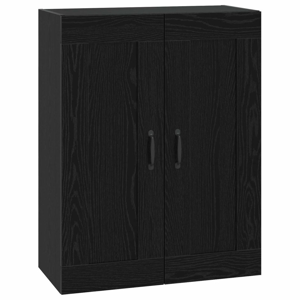 Armadietto a muro Rovere Nero 69,5 x 34 x 90 cm 8010883