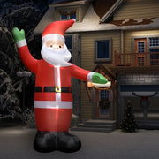 Babbo Natale Gonfiabile Decorazione con LED IP44 4,5 m 289301
