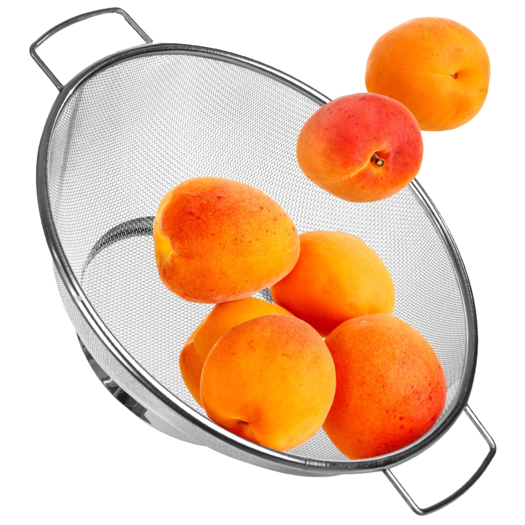 Colino KADAX da 21,5 cm in acciaio inox per verdure.