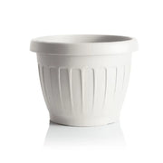 VASO TONDO ø 25 x h.18,5 Lt. 5,7 - bianco  - BAMA