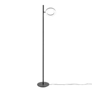 Lampada da Terra GPIN31 - Piantana LED Orientabile 25W 1391lm 3000K in Alluminio Nero Opaco - Gealuce
