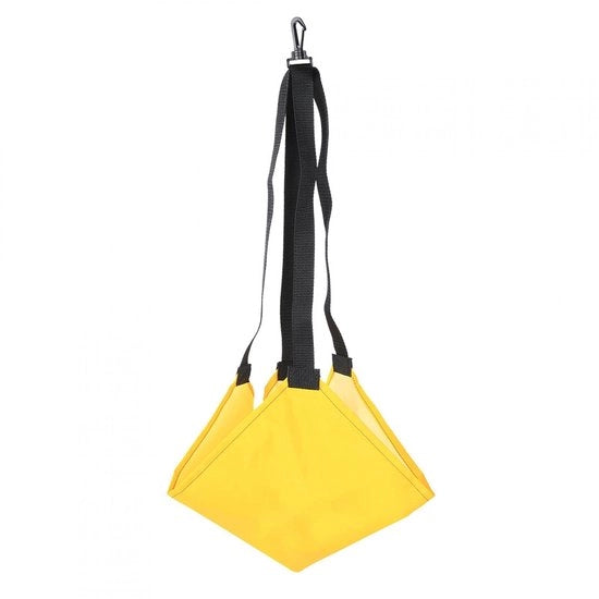 Parachute per Addestramento alla Resistenza Idrodinamica - Nylon - Colore Gelezzo/nero - Peso 65g