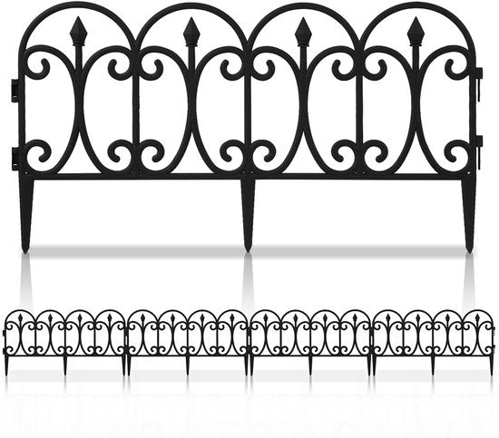 Bordino per giardino in plastica per bordo di giardino per roseto con fusto di 3-18 m