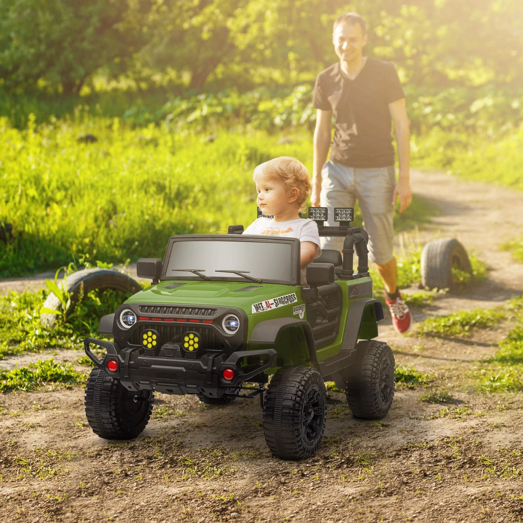 Auto Bambini Elettrica Verde con Telecomando ¨C zephmum ¨C Verde 12V