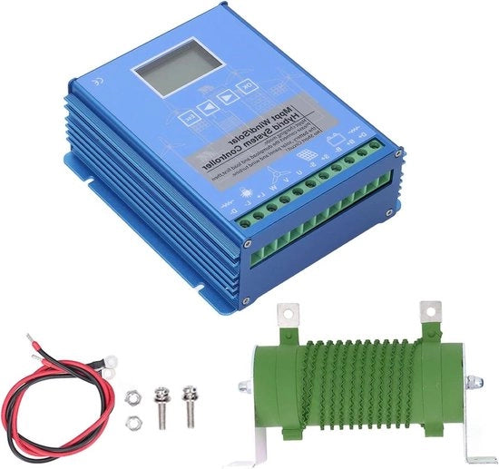 Controller di Carica LCD Universale per Energie Solare e Eolica 24V 48V