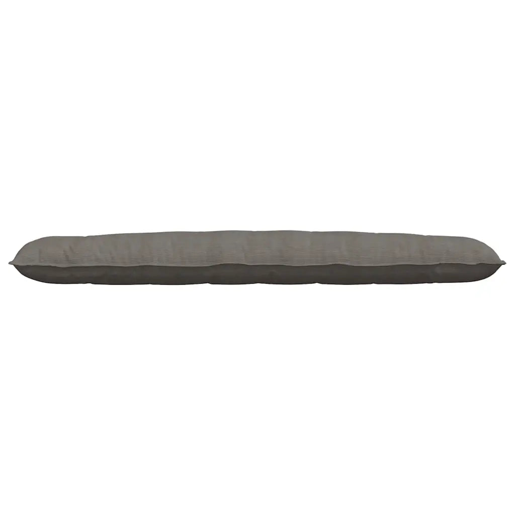 Cuscino per Schiena Grigio chiaro 200 x 50 cm Tessuto in Cords 42014994