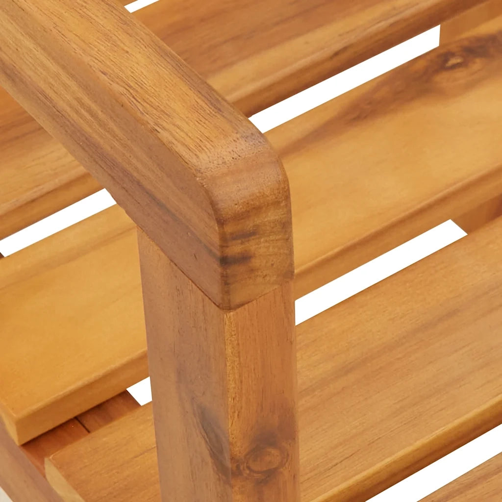 Sedie da Giardino 2 pz 50x53x80 cm Legno Massello di Acacia