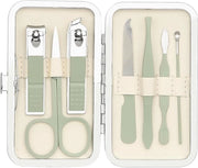 Set di manicure, taglieri unghie per uomini, strumenti pedicure, set di manicure, set di cura per uomini, set di taglieri unghie, set di manicure e pedicure, articoli essenziali da viaggio per uomini, imbottiture per manicure per adolescenti