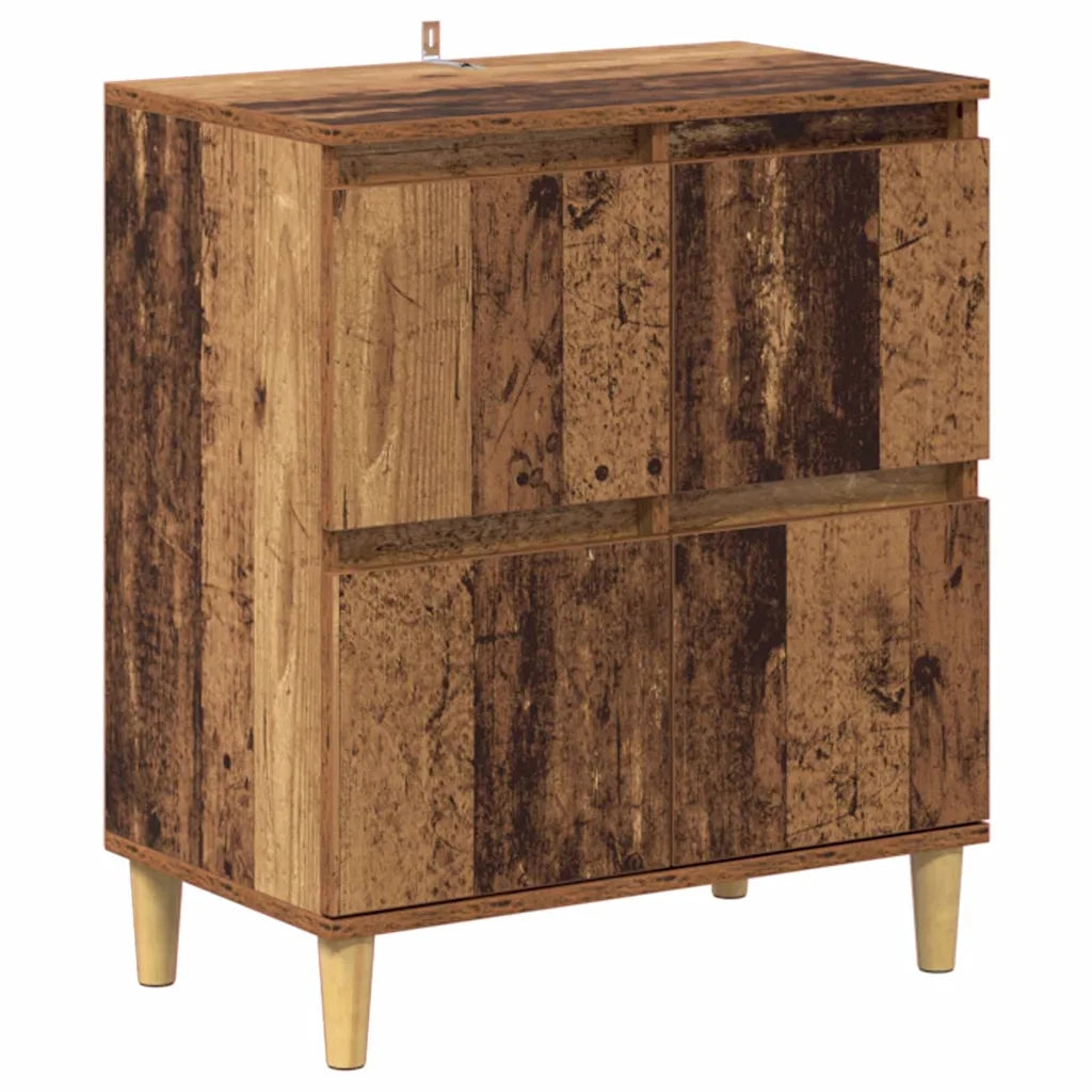Sideboards 3 pcs Legno vecchio 60 x 35 x 70 cm 3415557