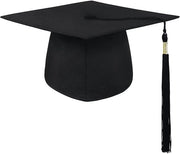 Cappello Universitario - Verstilabile e Chiuso - Cappello di Laurea - Diploma - Universale - Materiale di Alta Qualità - Cappello di Laurea
