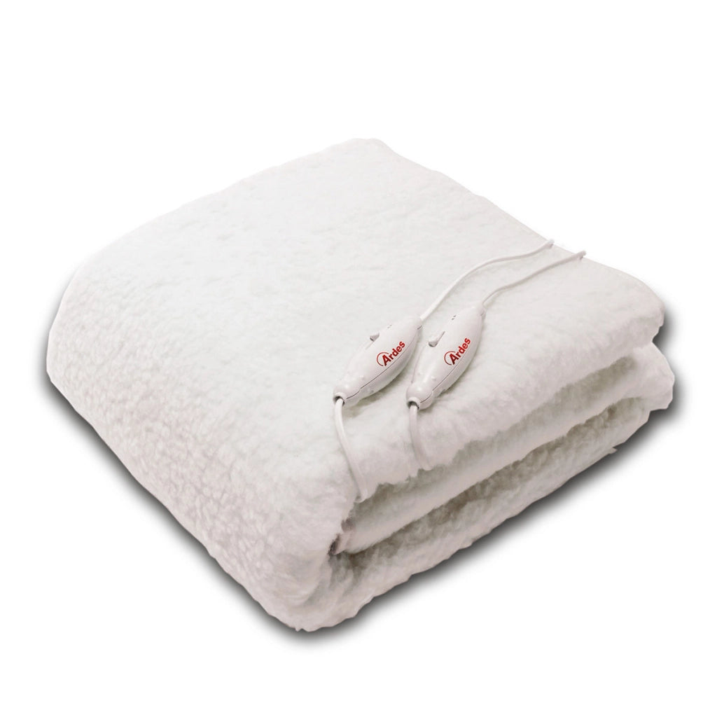 Ardes AR422 Morpheo Scaldaletto Matrimoniale 120W 100% Lana 160x150cm 2 temperature colore Bianco