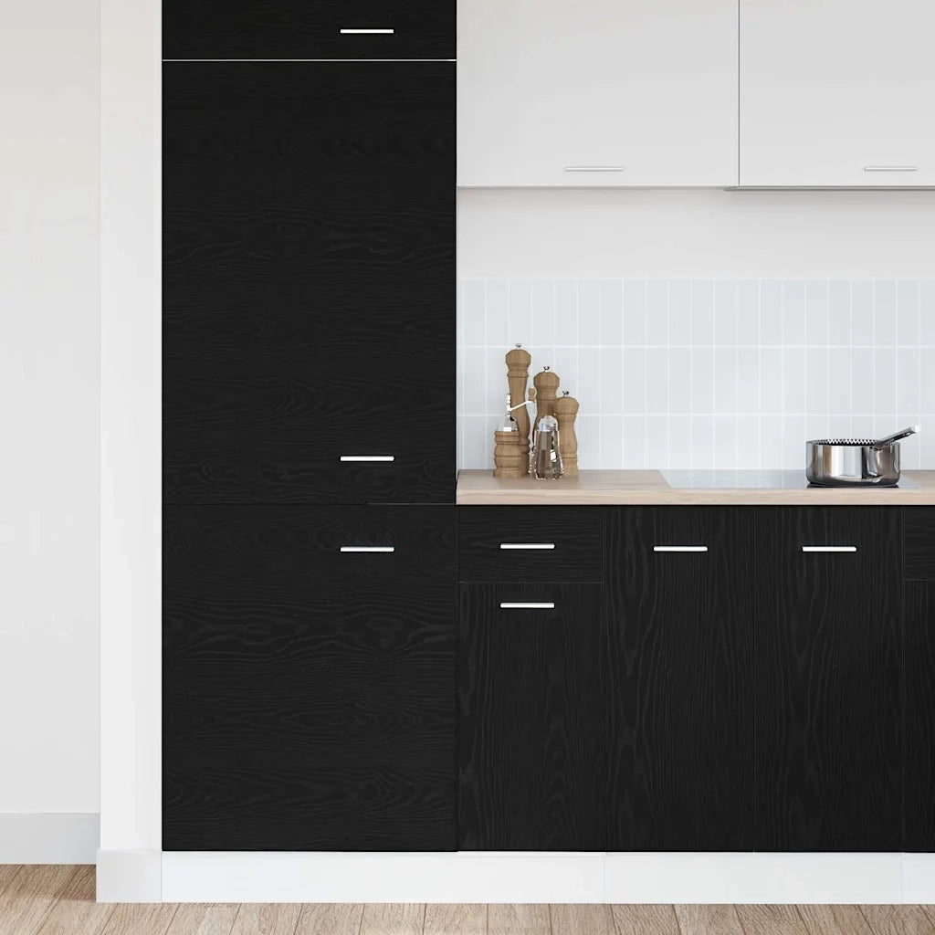Armadio pensile Rovere Nero 30 x 46 x 81,5 cm Legno multistrato 863237