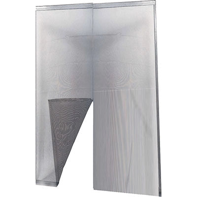 ZANZARIERA PORTA A STRAPPO EFFE - POLIESTERE BIANCO CM 150 H.CM 250- 5 pezzi