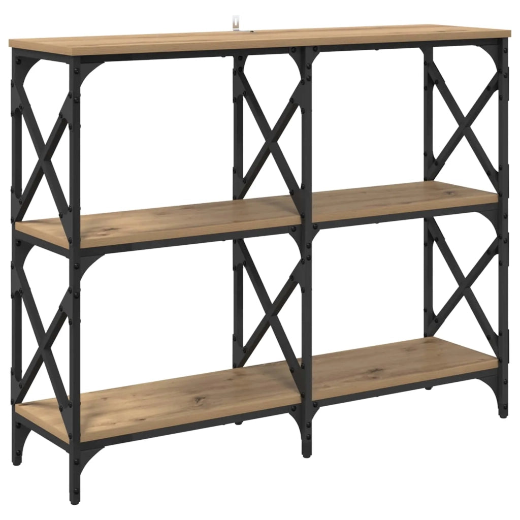 Tavolo consolle Rovere artigianale 100 x 28 x 80,5 cm