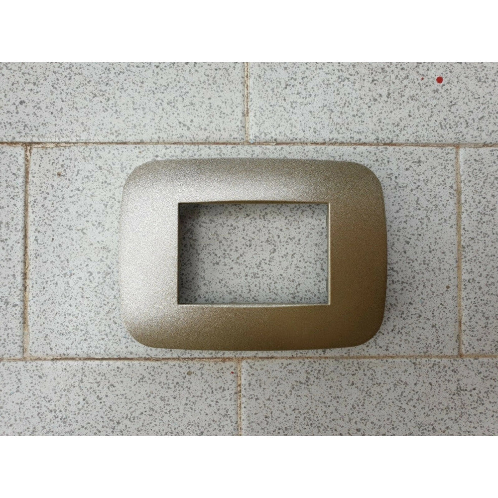 Trade Shop - Placca Placchetta Placchette Compatibili Per Serie Axolute Bticino Colorate Fori -