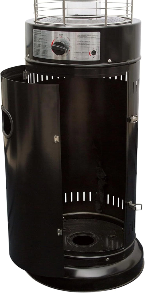 STUFA A GAS TERMOPATIO NIKLAS FUOCO VIVO DA ESTERNO 46xH183 CM