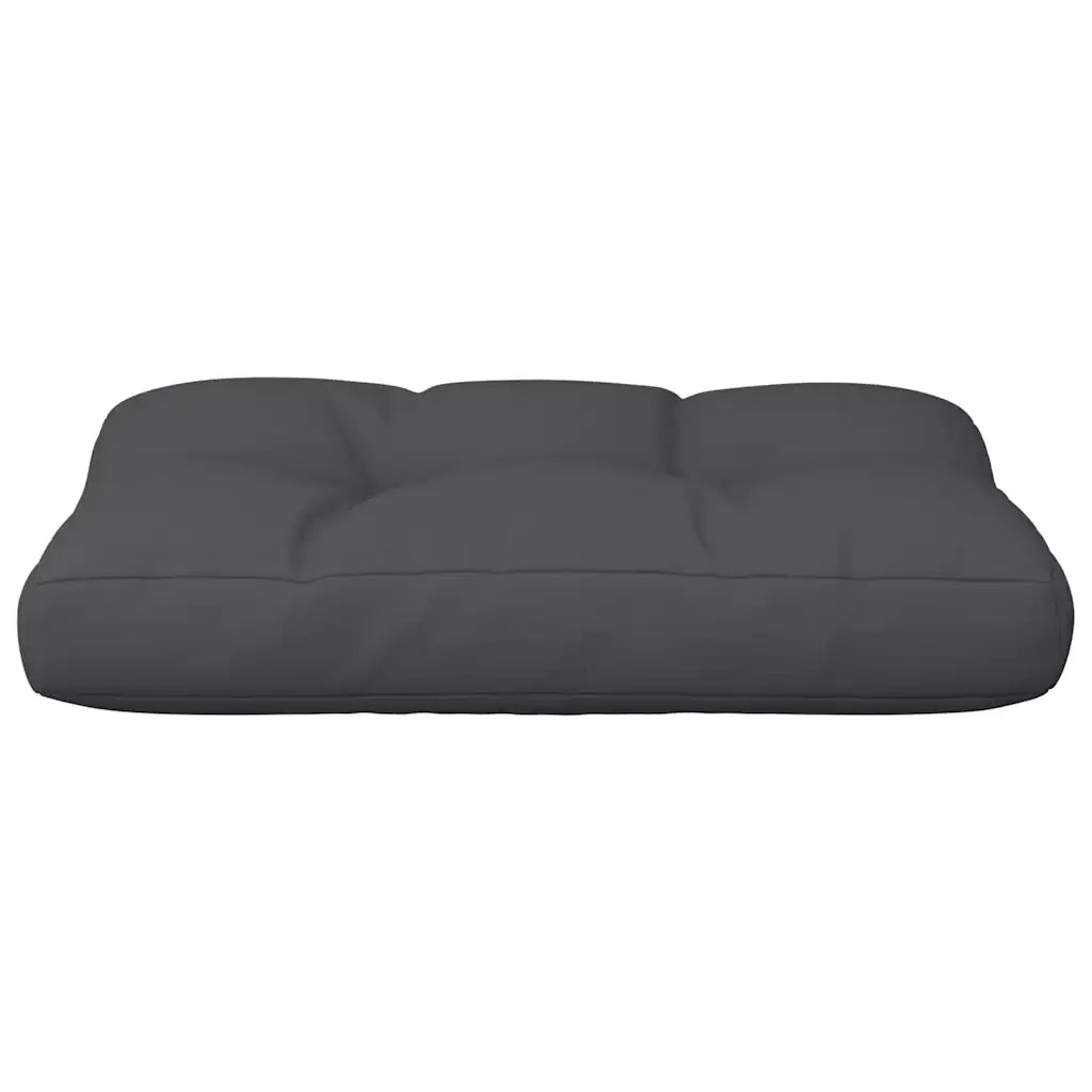 Cuscino per pallet | Cuscini per sedie Nero 50x40x12 cm in Tessuto