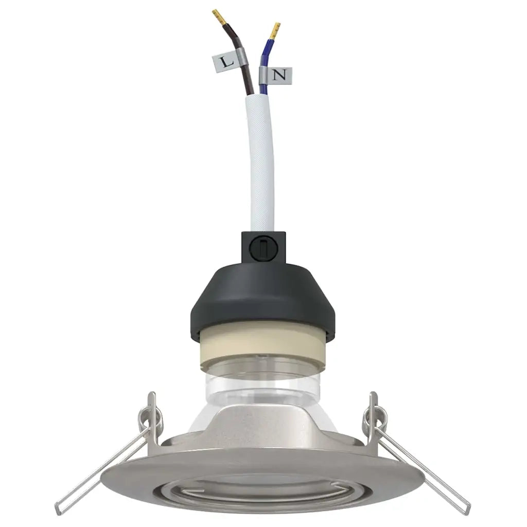 Spotlight 6 pz Argento 9 x 9 x 2.5 cm Metallo CFW9200748