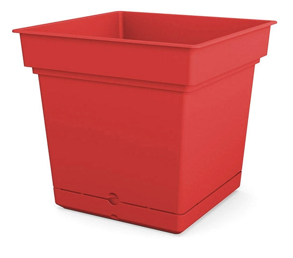 Vaso 38,3x38,3x34 cm in Polipropilene Still 38 Scarlet
