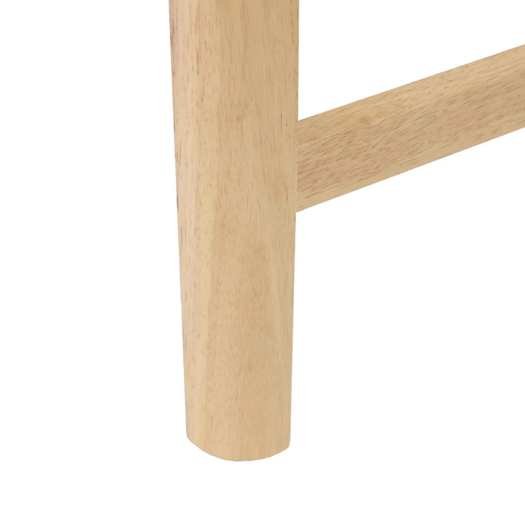 Sedie da pranzo 2 pcs Naturale 48 x 49 x 95 cm