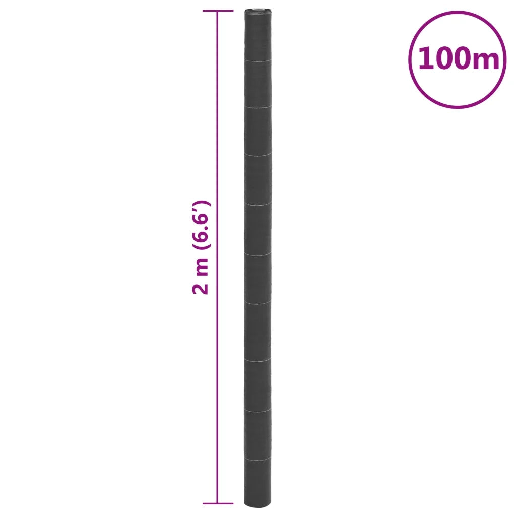 Membrana Antierbacce Nera 2x100 m in PP CFW9765486